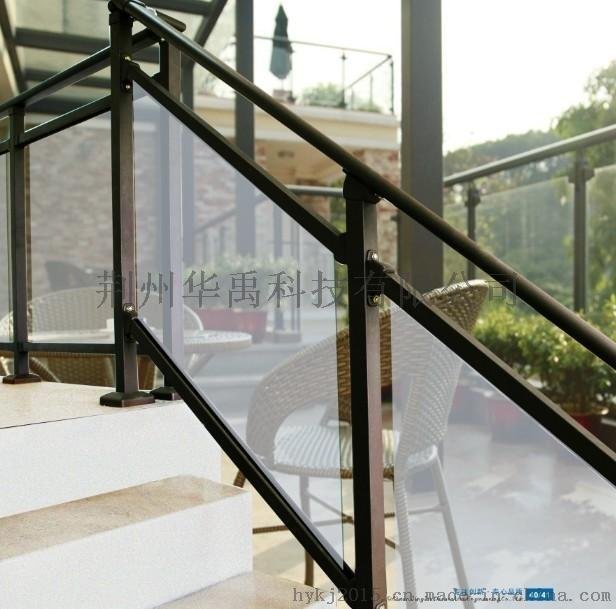玻璃扶手-华禹护栏，浸锌工艺，两喷两涂，防腐防锈30年